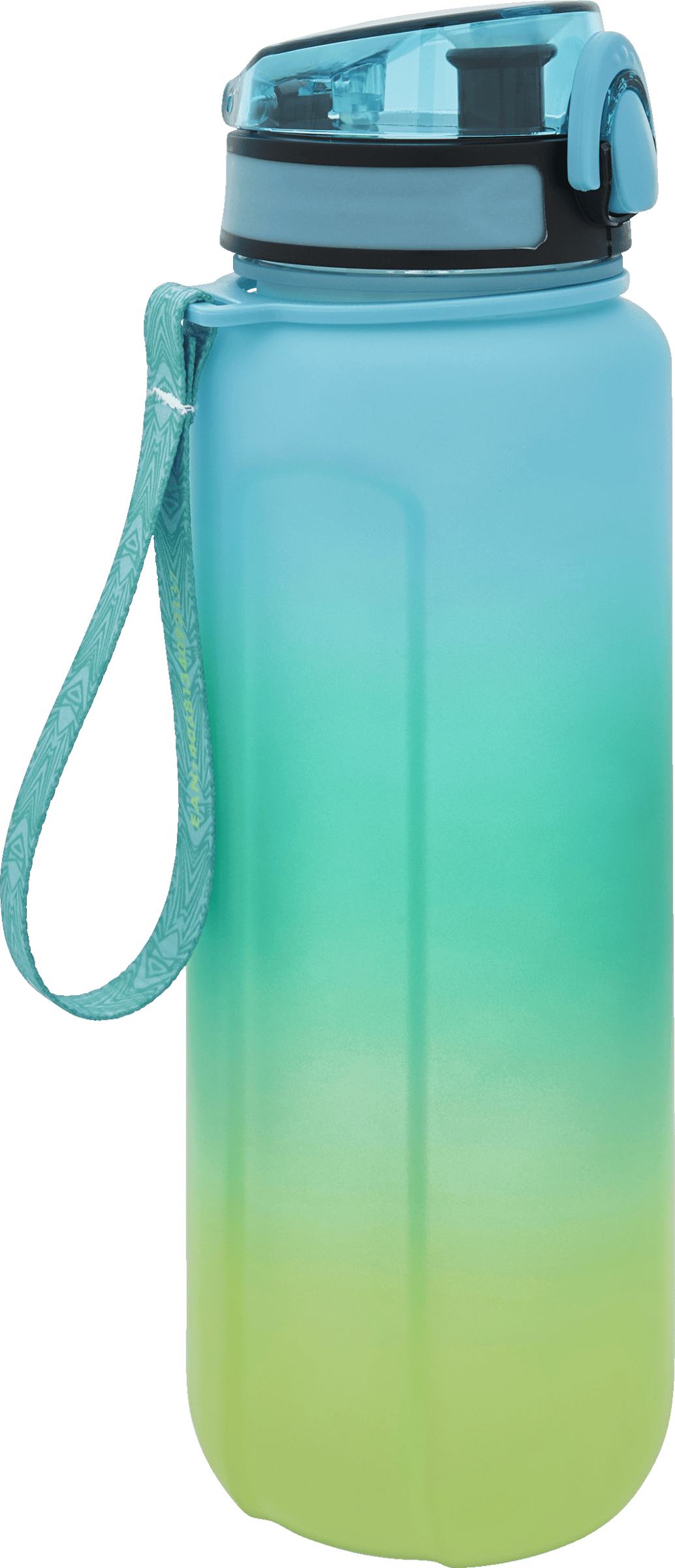 Immer griffbereit: Die moderne Wasserflasche von Rossmann für unterwegs