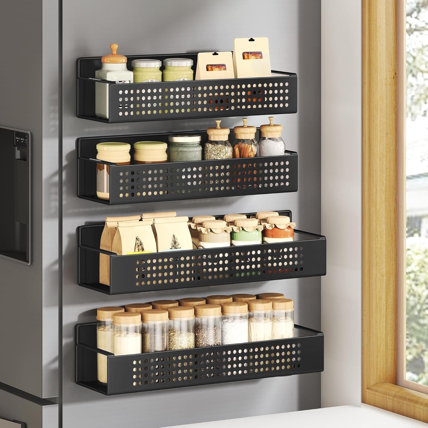schuhbank mit aufbewahrung – Kunstleder/Holz, 104x51x32 cm, Schwarz, Stauraum Kleiderschrank VASAGLE Spiegelschrank Badezimmerschrank Aufbewahrungsschrank Farbe:metallic off-white