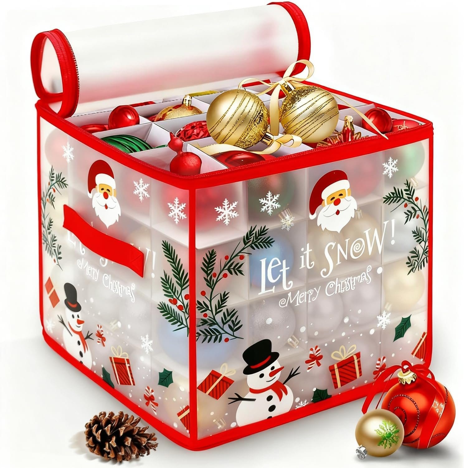 Dieser einfache Aufbewahrungs-Hack macht Schluss mit Weihnachtsdeko-Chaos