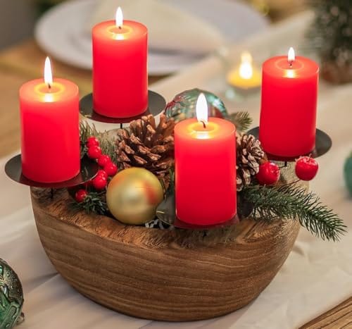 Nachhaltig & stilvoll: Diese Adventskranz-Ideen schonen Umwelt und Nerven